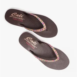 119649 MEDITATION - CLEAR WATERS Ladies Sandals Chocolate/Multi