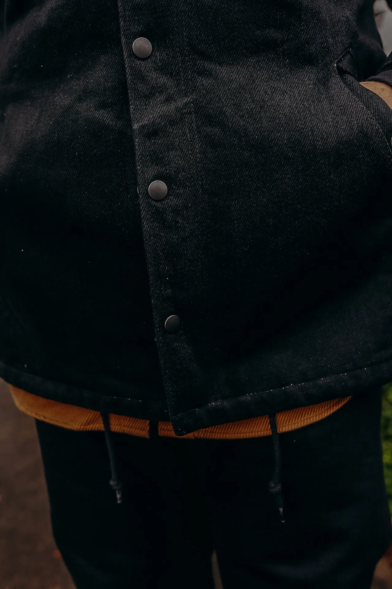 21oz Serge Windbreaker - Black IHJ-142-BLK