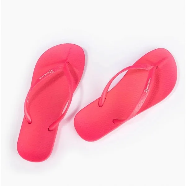 ANATOMIC COLORS Ladies Vegan Flip-Flops Pink Fluro