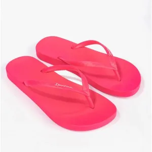 ANATOMIC COLORS Ladies Vegan Flip-Flops Pink Fluro