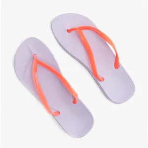 ANATOMICA TAN 21 Ladies Flip Flops Coral/Violet