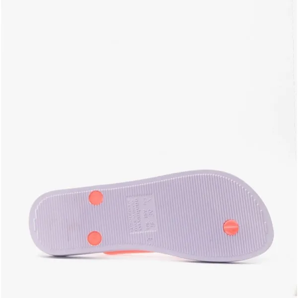 ANATOMICA TAN 21 Ladies Flip Flops Coral/Violet