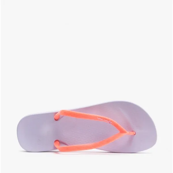 ANATOMICA TAN 21 Ladies Flip Flops Coral/Violet