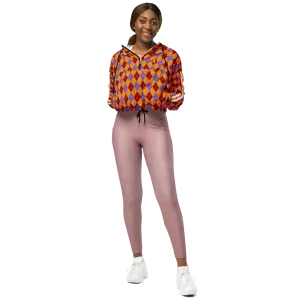 Argyle Women’s cropped windbreaker