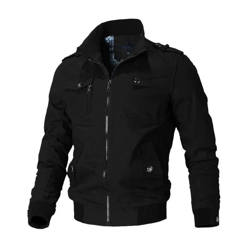 Casual Comfortable Windbreaker Bomber Jacket for Men | Perfect for Casual Days