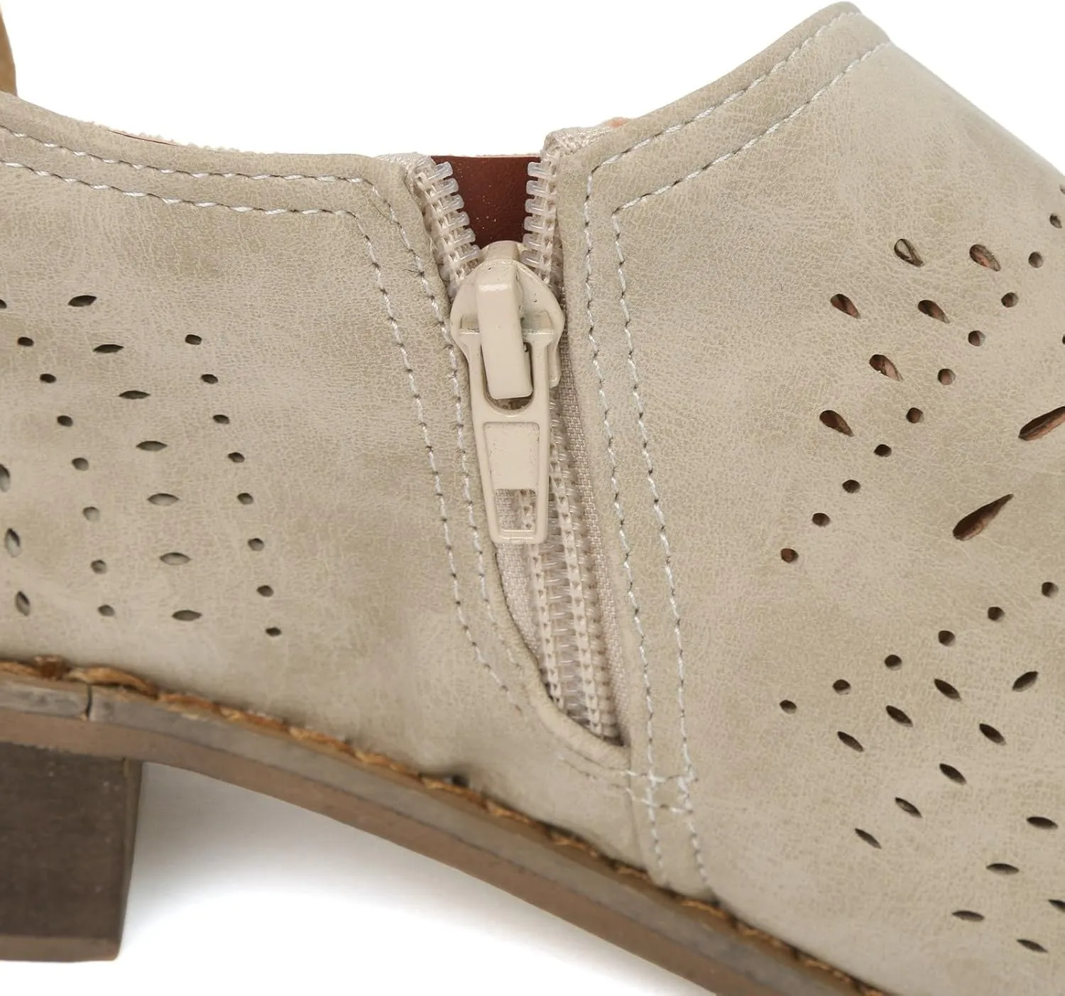 Fall Boots Womens Suede Ankle Boots Low Chunky Stacked Heel Comfy Almond Toe Casual Side V-Cut Slip On Short Boots