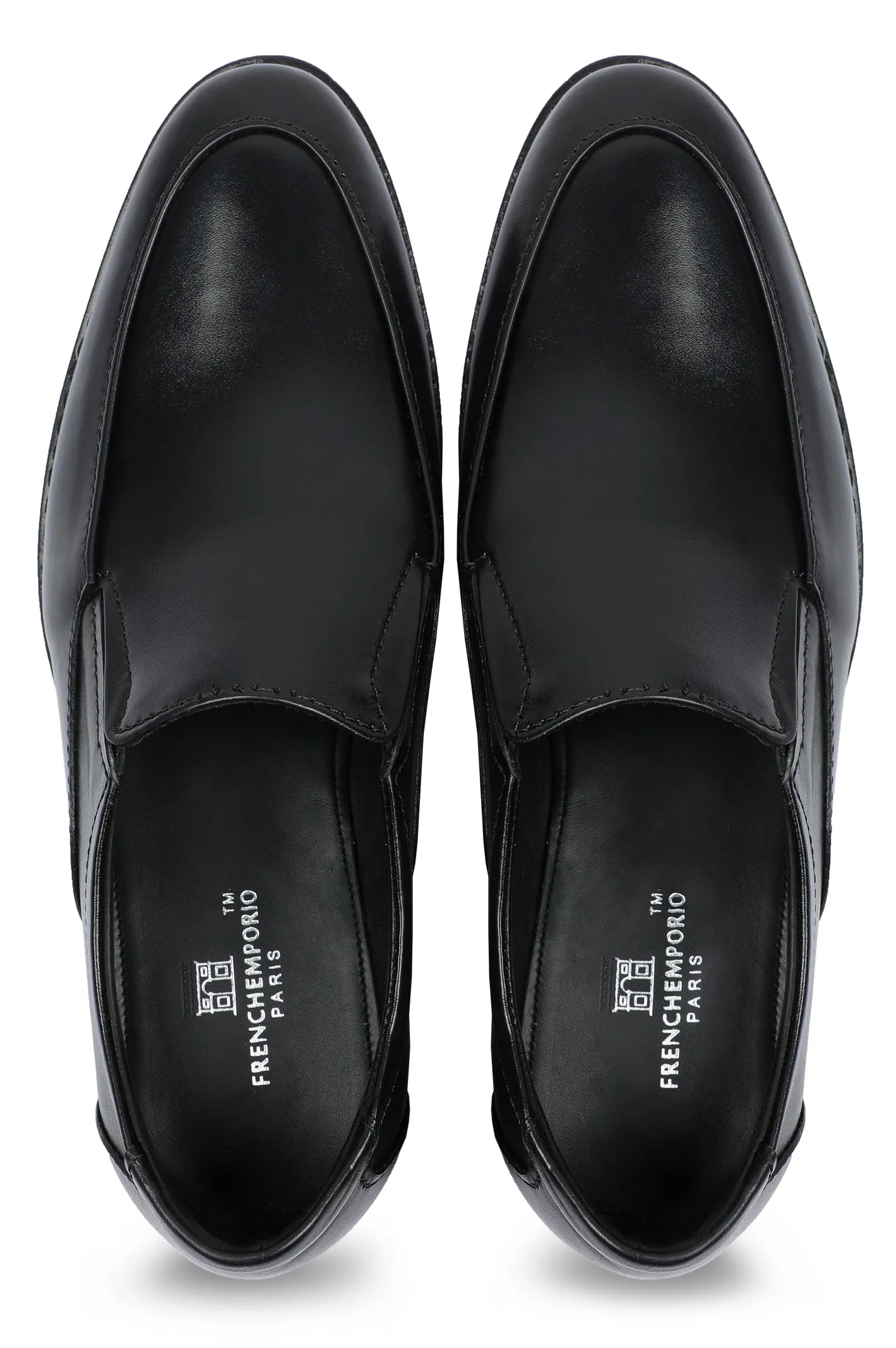 Formal Shoes For Men in Black SKU: SMF-0199-BLACK
