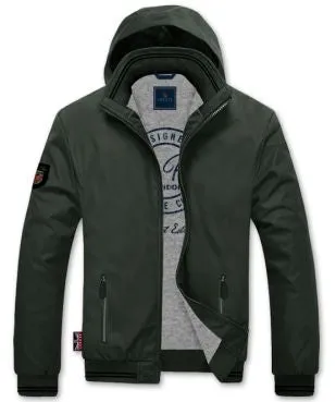 Hooded Bomber Jacket