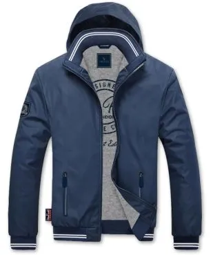 Hooded Bomber Jacket