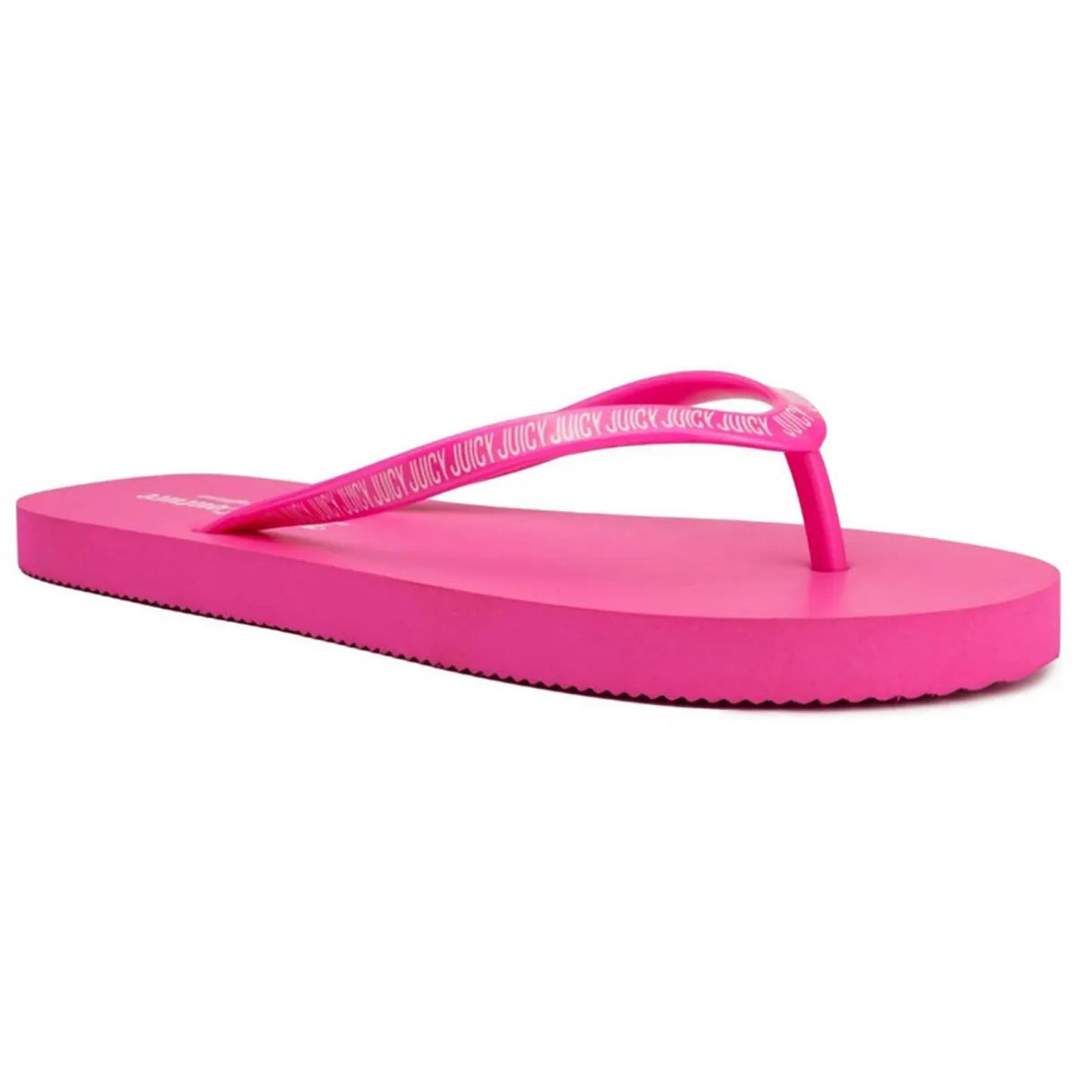 Juicy Couture Womens Savor Slip-On Signature Flip-Flops