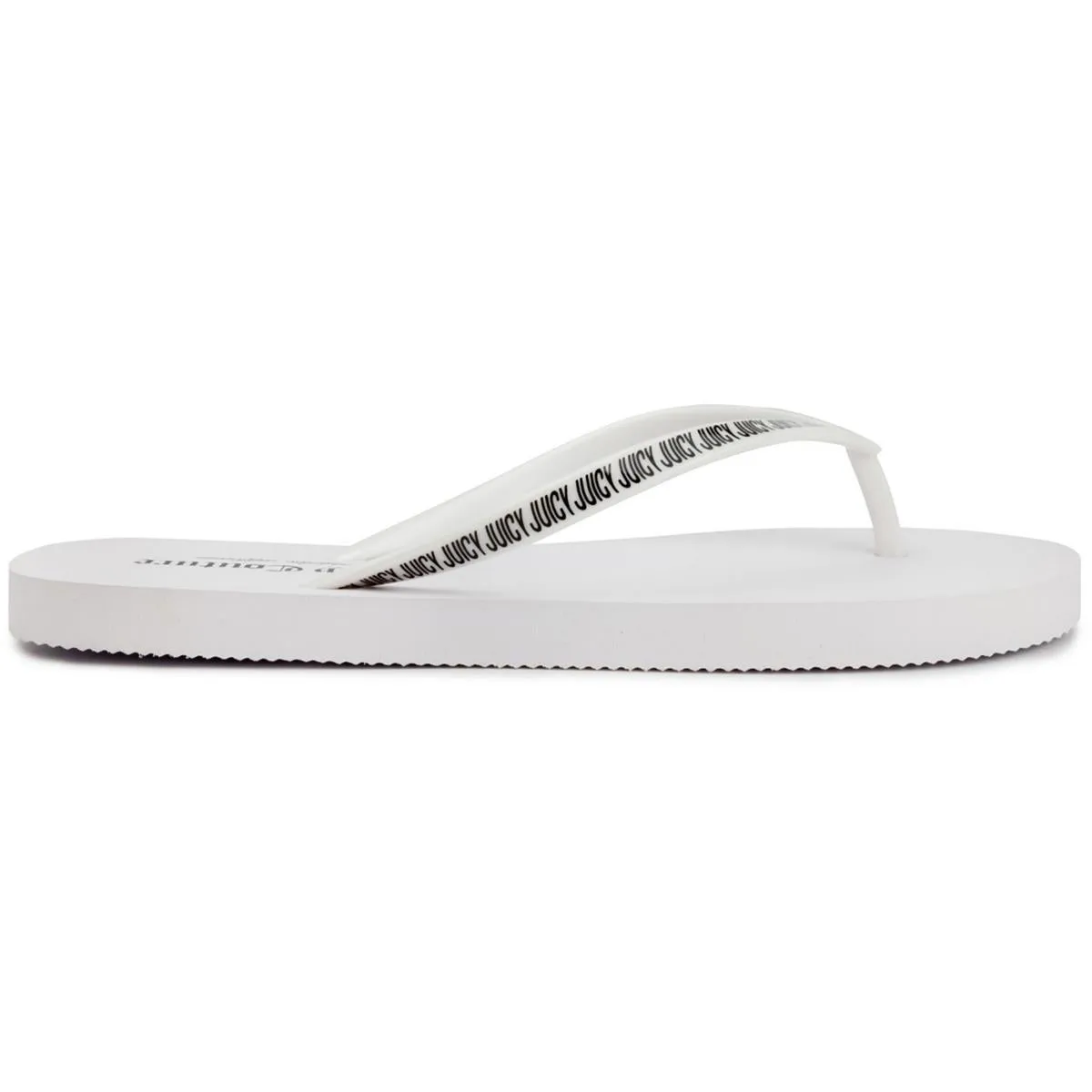 Juicy Couture Womens Savor Slip-On Signature Flip-Flops