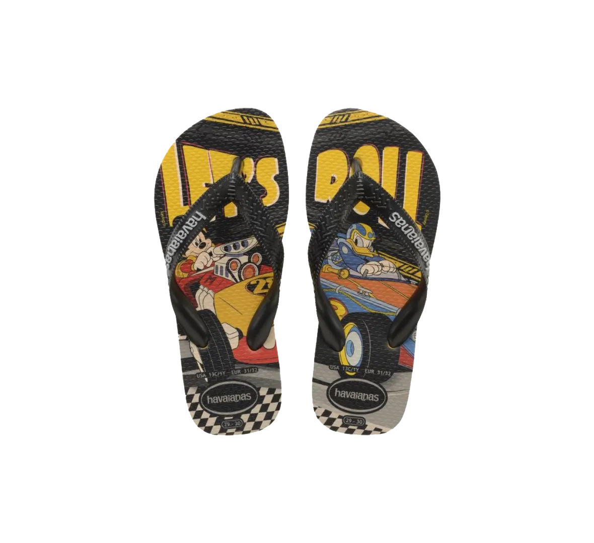 Mickey Flip Flops