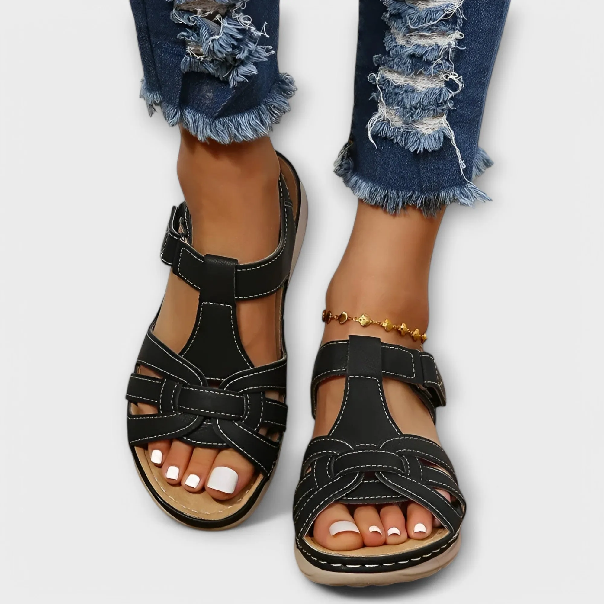 Mila Comfortable Woven Sandals