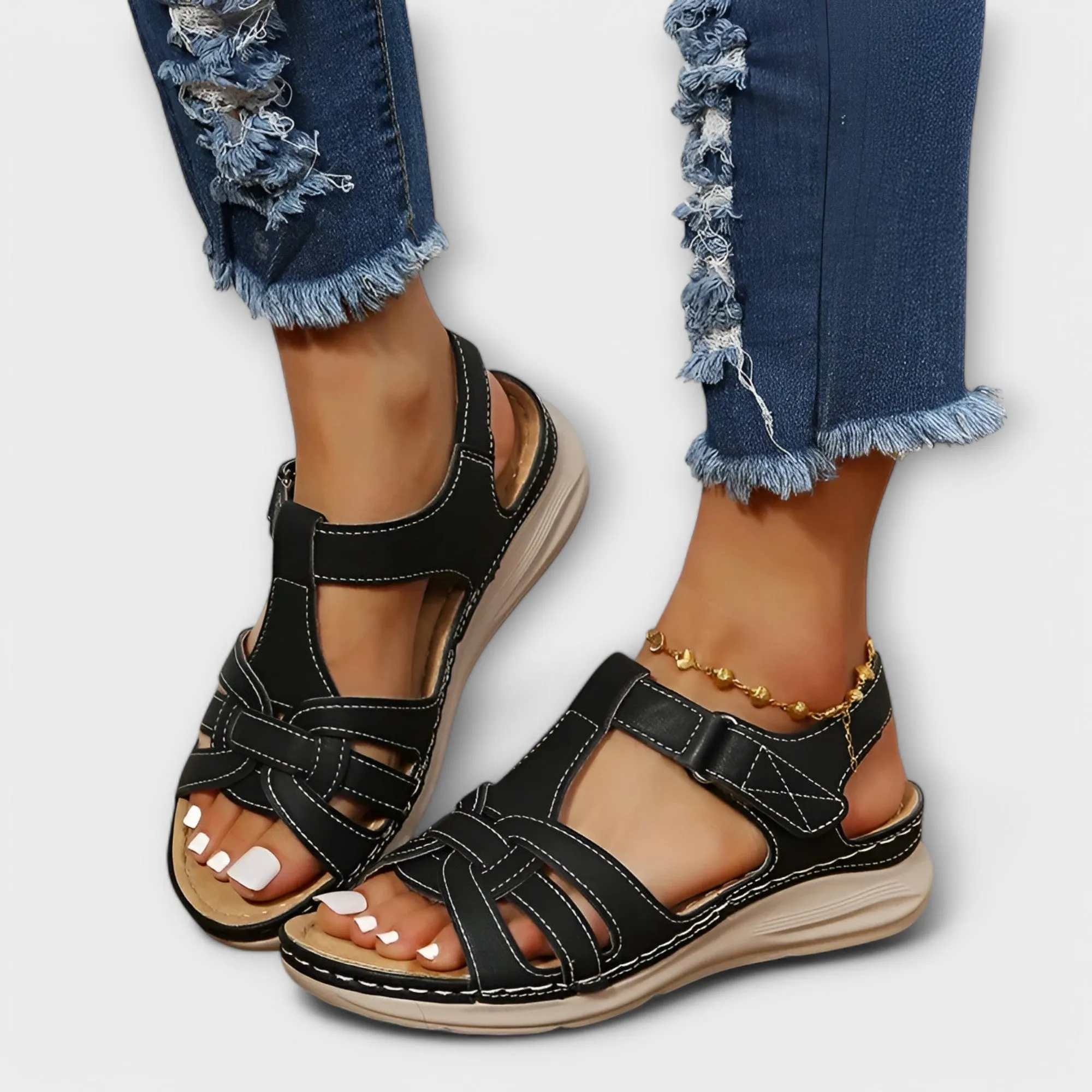 Mila Comfortable Woven Sandals