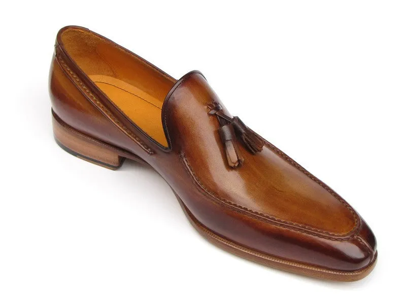 Paul Parkman Men's Tassel Loafer Hand-Painted