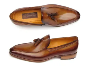 Paul Parkman Men's Tassel Loafer Hand-Painted
