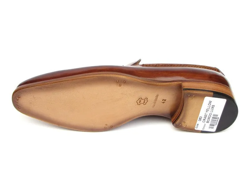 Paul Parkman Men's Tassel Loafer Hand-Painted