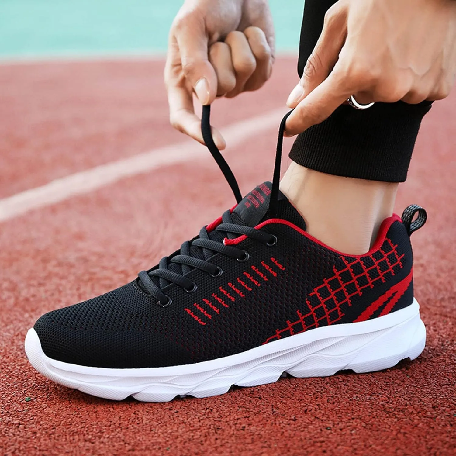 Sneakers for Women Running Shoes Fashion Walking Lace Up Womens Tennis Shoes Sports Casual Slip On Shoes Dress Sneakers Waterproof Tennis Shoe Cross Trainer Shoe
