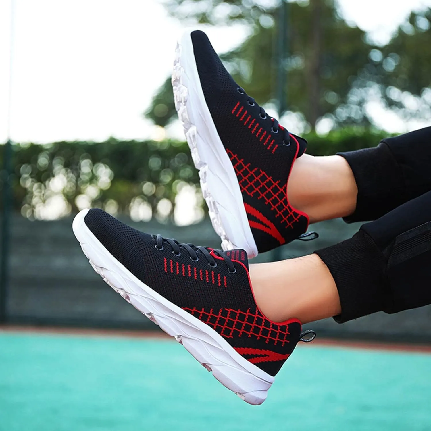 Sneakers for Women Running Shoes Fashion Walking Lace Up Womens Tennis Shoes Sports Casual Slip On Shoes Dress Sneakers Waterproof Tennis Shoe Cross Trainer Shoe