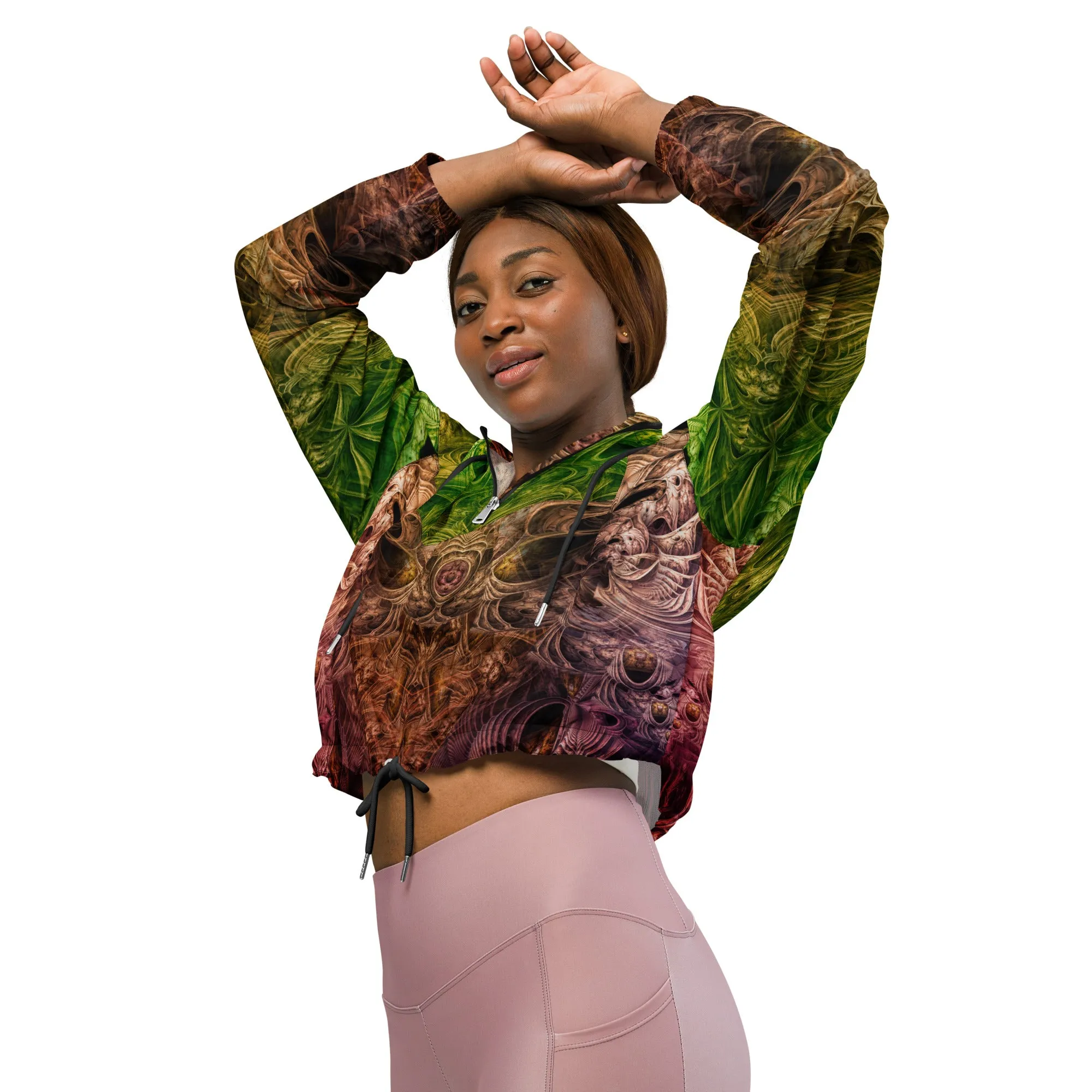 Spectral Evidence Cropped Windbreaker
