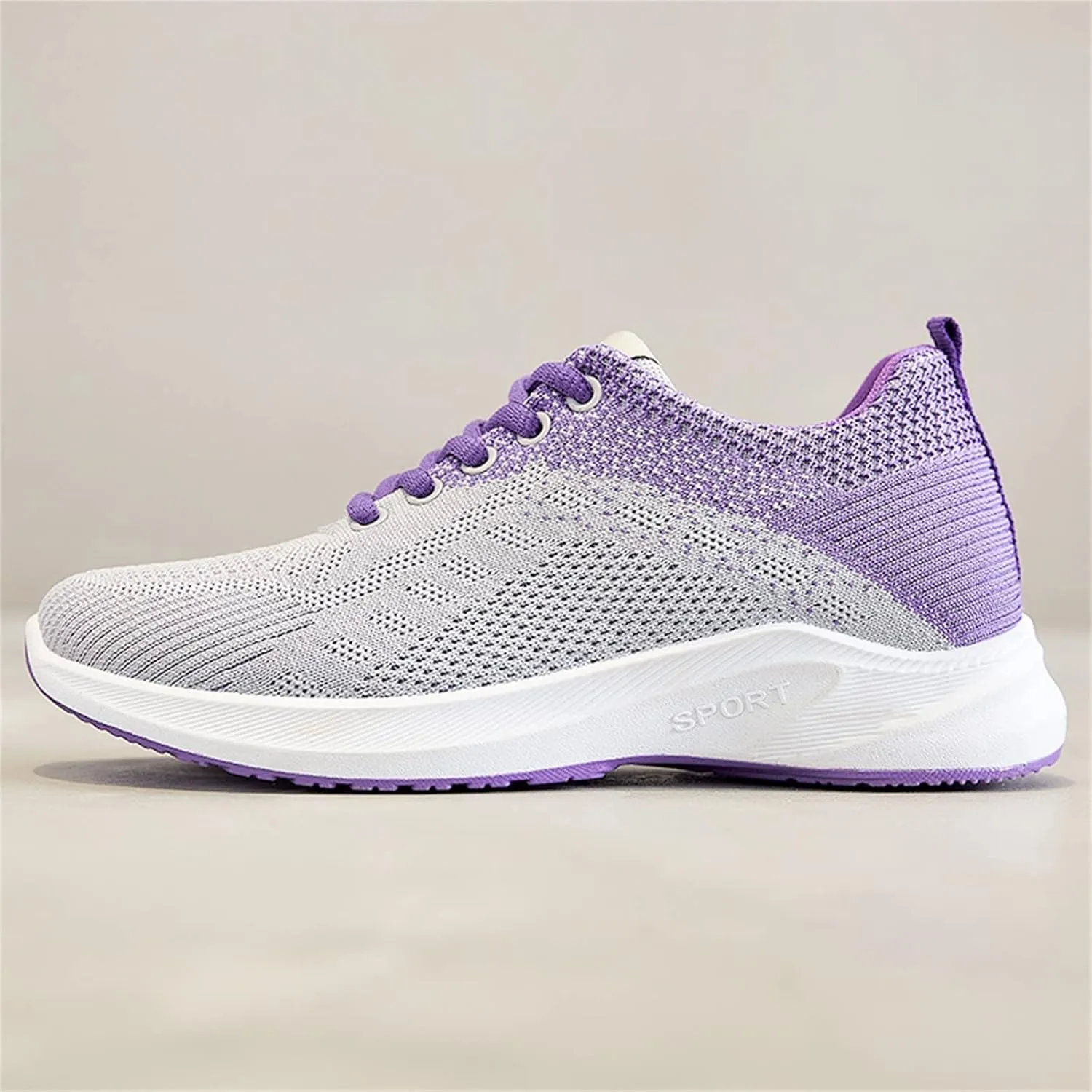 Women's Walking Shoes Mesh Breathable Lightweight Fashion Non Slip Work Shoes Women Sport Men Shoes Casual Casual Sneakers Brown Tennis Shoe Cross Trainer Shoe